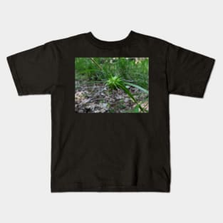 Green Spiky Ball Kids T-Shirt